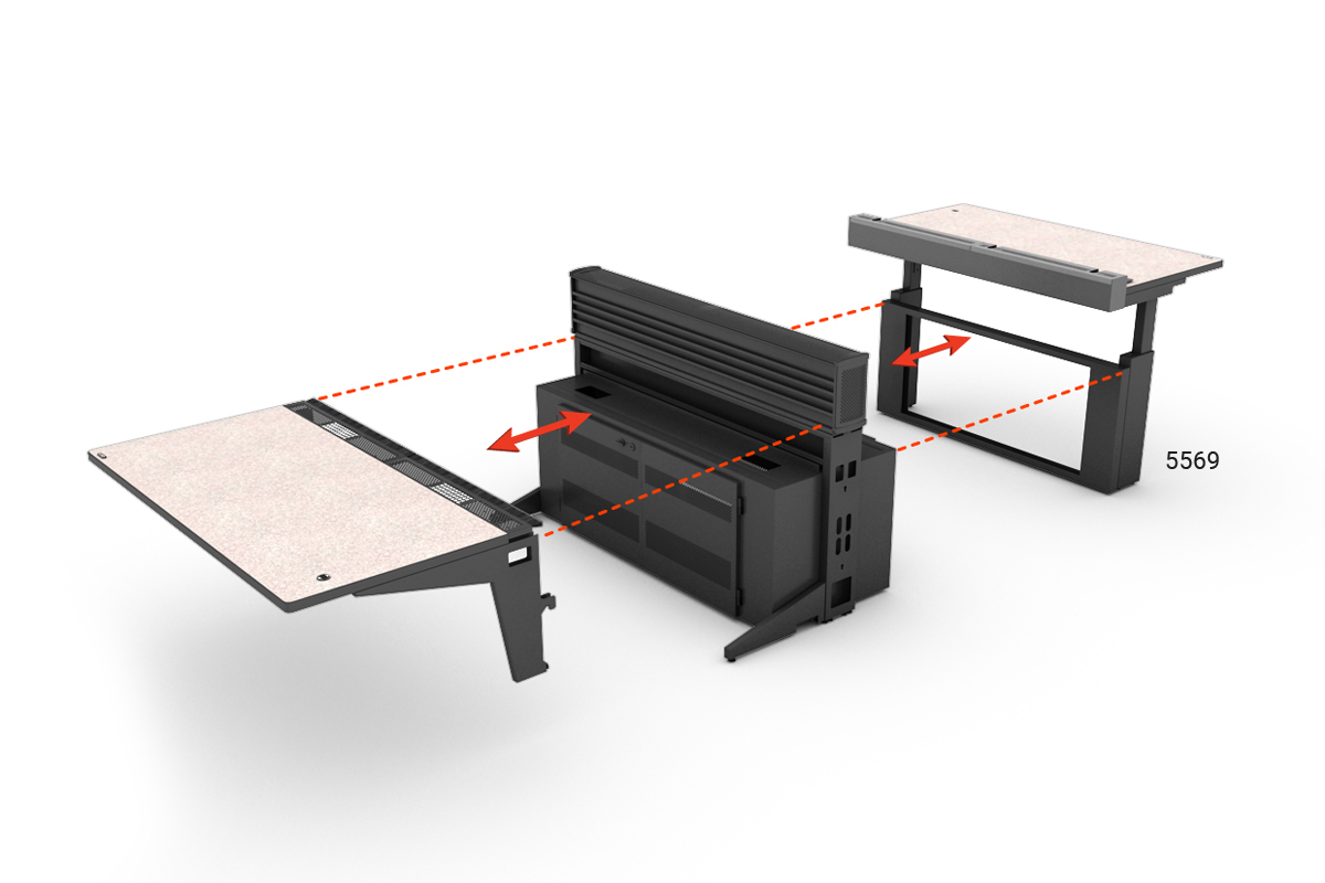 Image no 5569, Shared lower equipment cabinet modular options